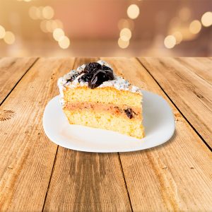 Torta de ameixa (fatia)